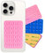 Funda Ventosa para Móvil Estable | 24 Ventosas | No Se Cae | Influencers | Universal Smartphones | Octobuddy (Rosa)