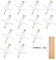 TREABEAR 200Pcs Rigipsdübel, Hohlraumdübel, Dübel Set Mit Schrauben, Gipskartondübel, Spreizdübel, Hohlwanddübel, Trockenbau Dübel, Schwerlastdübel für Hohlwände Gipskartonplatten Trockenbau