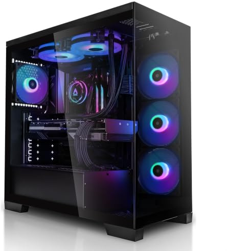 Megaport Gaming PC AMD Ryzen 7 7800X3D • GeForce RTX5060Ti 8GB • 32GB DDR5 • 1000GB M.2 SSD • Windows 11 • Wasserkühlung • Gamer pc Computer Gaming rechner