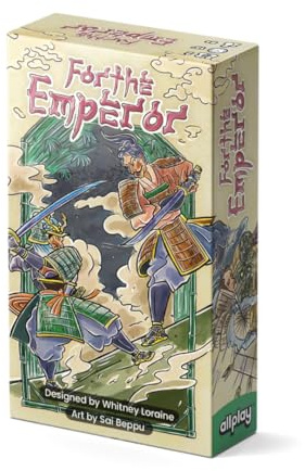 Allplay for The Emperor, 2-Player Tiny-Box Area Control Duel, 2 Players | Send Elite Warriors to Vie for Control of 7 Battlefields Using Special Abilities | 15 Minutes