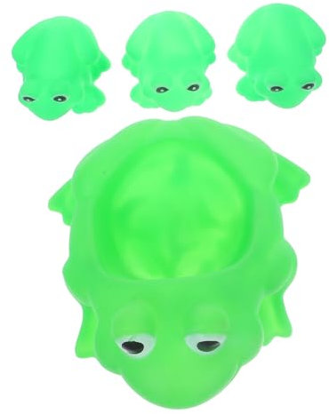 BESPORTBLE 4 Stück Froschspielzeug Für Babys Badespielzeug Aus Weichem Vinyl Schwimmspielzeug Für Badewanne Babyparty Badezimmerspielzeug Für Kleinkinder