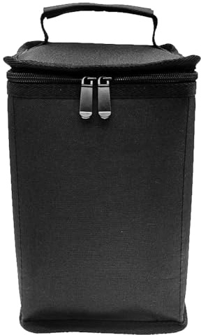 GETBSTOOP Fuel ​Cylinder Storage Bag 600D Oxford Cloth Butane Fuel Canister Cover Anti-Collision Portable Gas Storage Bag with Handle for Outdoor Camping Cooking Travel Picnic