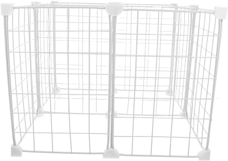 TOGEVAL Organizador para Congelador con Separadores Metálicos Cesta de Alambre para Nevera y Congelador Divisor Resistente para Almacenamiento de Mariscos y Alimentos Casa y Comercio