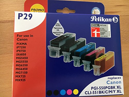 Pelikan Ink Blue Magenta Yellow P29