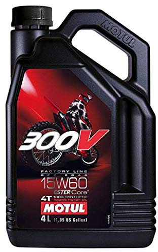 MOTUL 300 V 4T 4-TAKT Factory Line Ester Core Motoröl ÖL 15W60 Motorrad 4 Liter