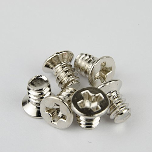 DSLRKIT 6/32 6-32UNC x 1/8 inch Flat Head for 3.5 inches Hard Drive Hot Swap Caddy TRAY Screws (pack of 50)