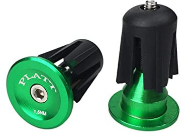 PLATT Fahrrad Lenkerstopfen Aluminium Lenker Endkappen Bar End Plugs für Fahrrad,MTB, Rennrad