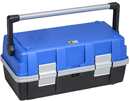 McPlus ProAlu >C<18, Portable Tool Storage Box, black PP