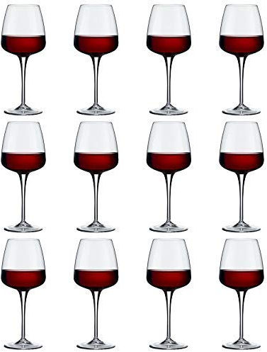 Bormioli Rocco Aurum Red Wine Glasses Set - 520ml - Pack of 12