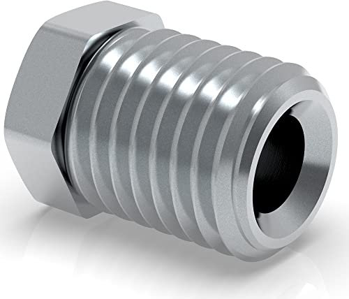 6x Verschraubung M10 x 1,25 für Bremsleitung 4,75 mm Bördel E Typ M Profi Verbinder DIN/ISO 1651 konform