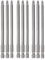 Gasea 3 Sets 100mm 1/4-Inch Hex Shank Magnetic Square Head Screwdriver Bits SQ1 SQ2 SQ3 Square Drive Bit Set