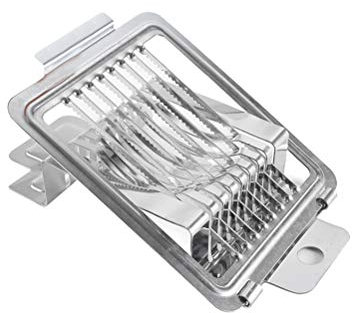 Ggdoo Eierschneider, Eierschneidemaschine, Metallschneidemaschine, Haushaltsschneider für die Küche, Drahtschneider aus Edelstahl, Eierschneidemaschine für harte Eier