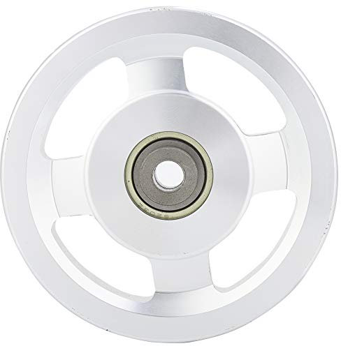MAGT Seilrolle, Aluminiumlegierung Umlenkrolle Fitness-Riemenscheibe Fitnessgeräte Ersatzteil Home Gym Attachments Teil Übung Krafttraining Zubehör(115mm)