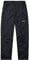 Berghaus Damen Deluge Überhose, Langlebige, Bequeme Regenhose Wasserdichte Hose, Schwarz 2.0, 36 EU Kurz 29 Zoll EU