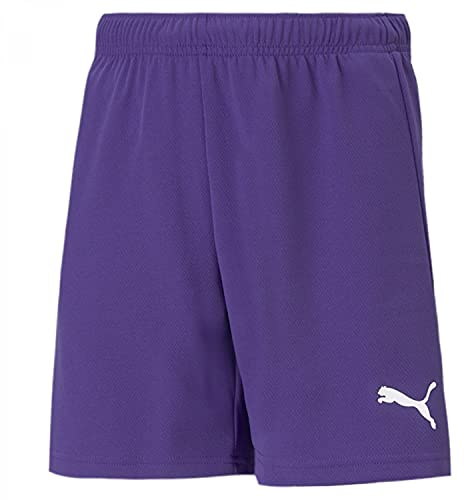 PUMA Mixte bébé Teamrise Jr Short, Multicolore (Prism Violet/White), 128 EU
