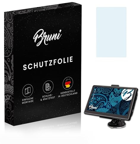 Bruni Schutzfolie kompatibel mit Jimwey 7 Inch Folie, glasklare Displayschutzfolie (2X)