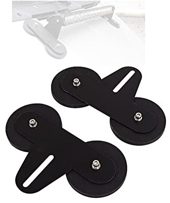 PICAA supports de montage à base magnétique, pour Barre Lumineuse, Supports de Phares Avants Avec Solide Ventouse à Base LED Toit Puissant Lot Tout-terrain Fixation pour SUV Voiture (taper A)