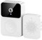 KF-Premium Smart Wireless WiFi Video Doorbell Phone Camera Door Bell Ring Intercom Security 2-Way Audio Night Vision Camera 365 Day Battery with Voice Changing Feature