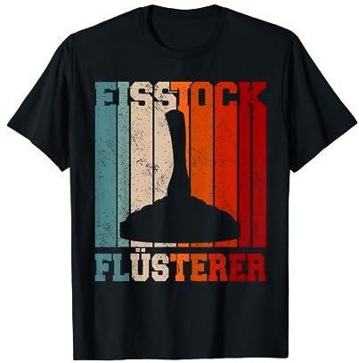 Eisstockschießen | Stockschütze | Eisstock Flüsterer T-Shirt