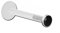 Inoki - Micro labret Bioflex Cristal 2.35mm serti acier - Jonc/Tige 1.2 mm, Long. int. 6 mm, Élément 2.35 mm - Onyx