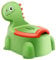Töpfchen für Kinder Kindertoilette Baby Toilette Kindertopf Dinosaurier Themen Potty Klo Babytopf Kind Topf WC Toepfchen Kleinkinder Training Tragbares Ab 1-6 Jahr Jungen Mädchen Kindertöpfchen Grün