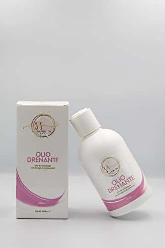 Olio drenante, rimodellante e tonificante con oli essenziali. Specifico per gambe e glutei per contrastare gli inestetismi della cellulite. Prodotto in Italia e fatto con amore