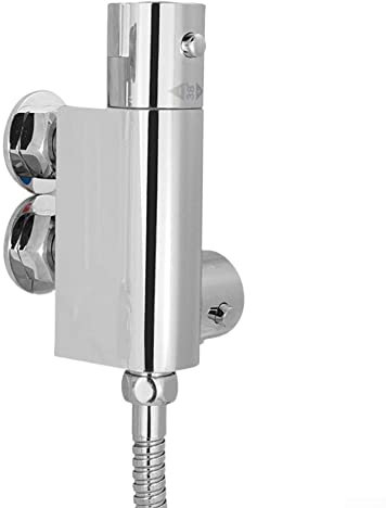Mitigeur de douche thermostatique, mitigeur de douche thermostatique vertical pour caravane ou bateau, mitigeur de douche vertical