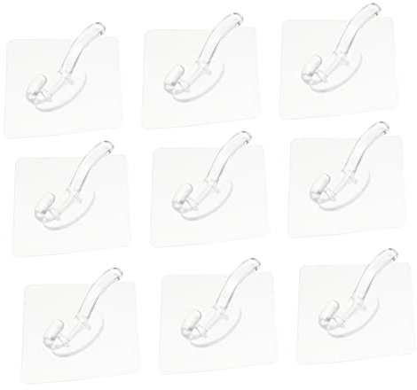 UPKOCH Praktische 30 Stück Selbstklebende Wandhaken – Aufbewahrungshaken Für Handtücher Kleidung Küche Bad Nicht-