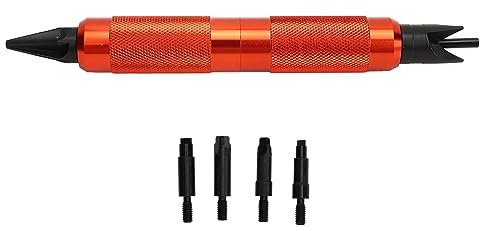 DAUZ Case Prep Multitool, Schönes Aussehen, Fasen-Entgratungswerkzeug, Robust, für den Außenbereich (Orange)