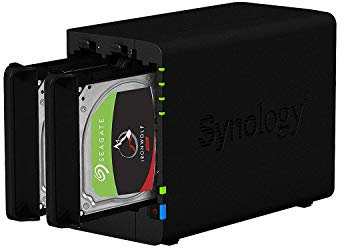 SYNOLOGY DS224+ 2Go Syno NAS 24To (2X 12To) Seagate IronWolf, Assemblé et testé avec SE DSM installé