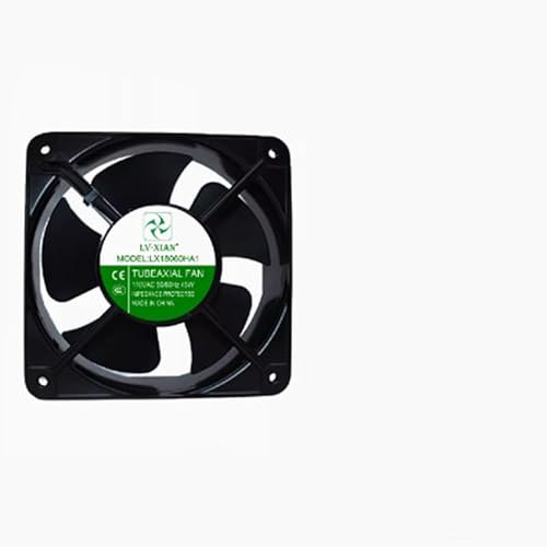 LX18060HA1 Industrial Cooling Fan 110v Copper Cable Ball Bearing AC Fan 180 x 180 x 60mm