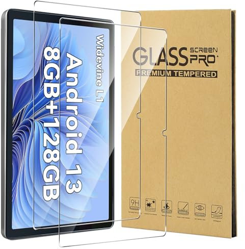 CONAPIKA Schutzfolie für Higrace OC101 10 Zoll, 2 Stück 9H Härte Anti-Kratzen Anti-Bläschen Gehärtetes Glas Displayfolie 2.5D HD-Klar Hohe Empfindlichkeit Anti-Fingerabdruck Displayschutzfolie