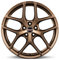 4x Borbet Felgen Alufelgen Y 8x18 ET48 5x112 bronce matt kompatibel mit VW Beetle Caddy e-Golf Eos Golf ID.3 Jetta Passat Sharan Touran T