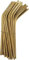 Novela Global - Paille inox 215x6mm série spéciale Novela Global lot 50 Or