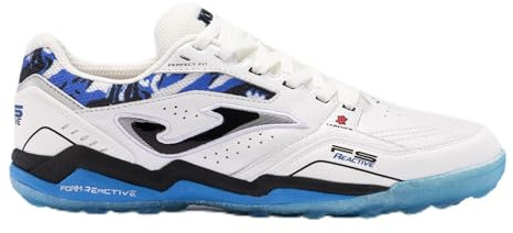 Joma Fußballschuhe Turf, Größe 39-45, Obermaterial aus Leder, atmungsaktives Netzgewebe, Dual-reaktive Zwischensohle, Zehenschutz, Sohle mit hoher Haltbarkeit, FS-reaktiv