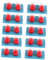 Vaguelly 10pièces Capsules De Médecin Jouets Miniatures Ensemble De Simulation Médicale pour Garçon Fille Accessoires De Jeu De Rôle Docteur Jouets Amusants Prop Sûr pour Petits