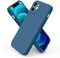 Tobfit Funda para iPhone 12 Mini, Carcasas Silicona Premium, Protección Completa Lente Cámara, Fundas Protectora Resistente Arañazos y Caídas para Apple iPhone 12 Mini 5,4 Pulgadas, Azul Marino