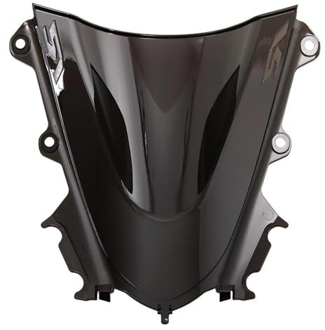 JGANRF Pare-Brise De Moto Viser Pare-Brise pour Y&amaha YZF R125 R15 V3.0 2017 2018 2019 Double Bulle