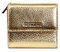 Coccinelle Metallic Soft Wallet Grained Leather Golden