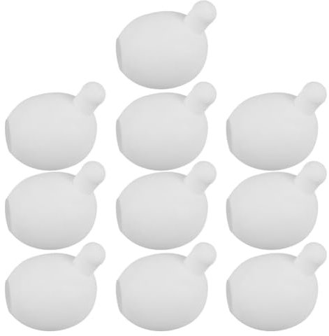 Sewroro 20 Stück Quetsch-Stressball Silikon-Quetschpuppe Pressblaseneinsatz Für Häkelpuppenherstellung Einsatz Für Inneren Ball Blasenersatz