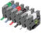 6X Pristar 9mm Kompatible für Brother TZe-221 TZe-125 TZe-325 TZe-425 TZe-525 TZe-725 Tze 9mm für Brother PT-H107B PT-P300BT PT-H105 H101TB H200 H101 D210 1830 H101C H100 E100 P700 H100LB E500