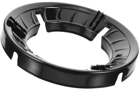 Holibanna Wokring Windschutz Aus Emailliertem Hitzebeständiger Herdzubehörständer Energiesparender Und Rutschfester Wokhalter Für Gasherd Für Küche Restaurant Gewerbliche Nutzung