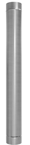 Sealey 150mm Stainless Steel Exhaust/Flue End Pipe for ABI1700 1000mm - ABI1700AK2