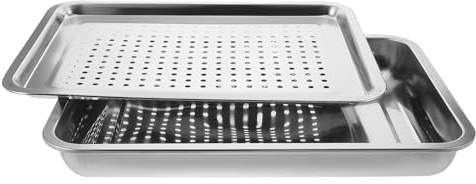 MUSISALY Bandeja de Acero Inoxidable Antigoteo y Antidesbordamiento Color Plata para Fuente de Agua de Gatos Adecuado para Área de Alimentación y Balcón
