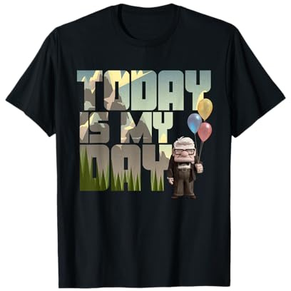 Disney Pixar Up Carl Today Is My Day Birthday T-Shirt