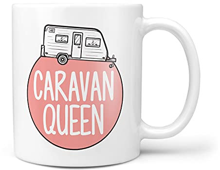 TeHe Gifts Caravan Queen Gift Mug