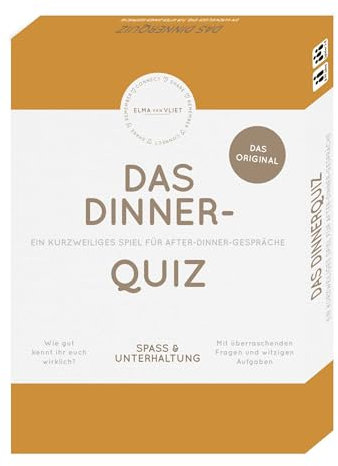 Erzähl mal! Das Dinnerquiz: Das Original. | Das Fragespiel für Freunde und Familie zum Thema Kochen und Essen | Schönes Mitbringsel zur Essenseinladung