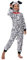 Sincere Party Costume Onesie Dalmati per bambini, realizzato in pile macchiato cane Onesie Dress Up 2X-Grande(12-14)