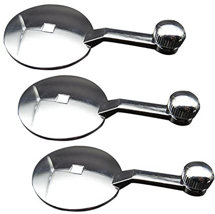 Milageto 3 Pieces Pepper Mill Hand Crank Replacement Parts Grinding Accessories Kitchen Tools Gadgets