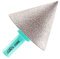 Mèches de Chanfrein Diamante 50MM - LEKOMESH Tige Hexagonale Fraise Diamantée Pour Chanfrein,Élargissement,Agrandir Trous Dans la Céramique,Porcelaine,Tuiles,Marbre,Granit